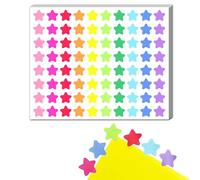 1200 Pezzi, 12mm - Stelline Adesive Colorate Ricompensa - 10 Colori