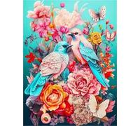 1200 pezzi Frameless Puzzle Fai Da Te,Uccelli Fiori puzzle,Puzzles in legno,Jigsaw Classici per Adulti e Bambini da 3 Anni