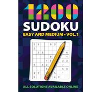 1200 SUDOKU: Easy and Medium Vol.01