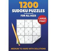 1200 Sudoku Puzzles For Adults Medium To Hard Level