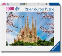 12001791 Ravensburger Puzzle Barcellona 1000 pezzi Panorama città