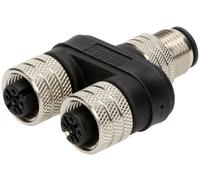 120068-0139 Frizione a T M12 maschio, M12 femmina x2 PIN: 4 IP67 Y 30V MOLEX