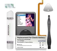 1200mAh per 5th-7th Classic Batteria, 616-0232 Batteria