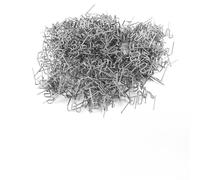 1200PCS 0,6 e 0,8 mm di saldatura borchie per riparazione plastica con finitura argento e varie forme di punta per strumenti paraurti