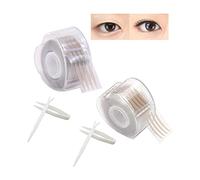 1200pcs Beige Two Different Shapes Double Eyelid Tape Tool, Magic Eyelid Lifter, Self-adhesive Invisible Double Eyelid Lift Strips, Breathable Self-adhesive Eye Lid Lift Strip