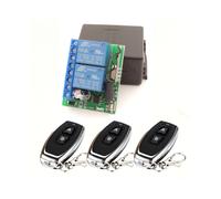 (1202COM1 3KT05) Telecomando universale wireless 433 MHz Dc 12 V 10 A 2 canali RF Relè Ricevitore Trasmettitore