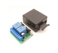 (1202COM1) 433 MHz telecomando universale wireless Dc 12 V 10 A 2 canali RF relè ricevitore trasmettitore per