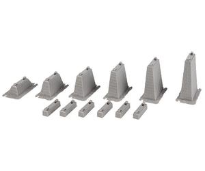 120472 Faller HO set 6 pilastri per rampe/viadotti kit montaggio scala 1:87