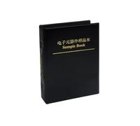 1206 0805 0603 0402 0201 SMD Capacitor Sample Book Chip Capacitance Assortment Set DIY Pack 50/80/90/92values 25pcs/50pcs EKFBQBGW(1206 38valuesX50pcs)