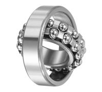 1206 Allineante Sfera Cuscinetti 30mmx62mmx16mm Doppia filo Apri Tipo