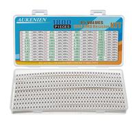 1206 Resistenze SMD 45 Valori 1800 Pezzi 0R a 10M Ohm Resistenza 1/4W Resistori