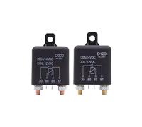 120A 200A 250A High Current Automotive Relay DC Start Relay 12V/24V Battery Power Supply(200A,24V) Control Relays