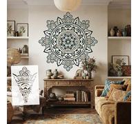 120cm stencil circolari da parete modello personalizzato extra grande dimensionale S709