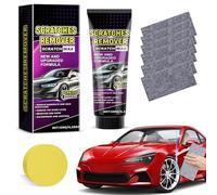 120g Polish Auto Rimuovi Graffi, Pasta Abrasiva per Carrozzeria, Polish Auto Professionale, Rimuovi Graffi Auto, Auto Scratch Remover, Rimozione Graffi per Auto e Restauratore di Vernice (1Pcs)