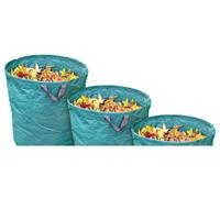 120L Resistente Giardino Detriti Perdere Sacchetti, 3 Confezione - GH333K3