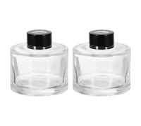 120ml/4oz Flacone diffusore in vetro vuoto 3" x 2.8" Accessori per fragranze 2pz