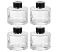 120ml/4oz Flacone diffusore in vetro vuoto 3" x 2.8" Accessori per fragranze 4pz