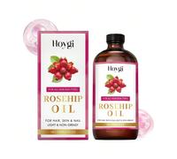 120ml Olio di semi di rosa canina, profondamente nutriente e illuminante, formula delicata, leggero e facilmente assorbito, non unto, adatto per la cura quotidiana della pelle ABS
