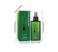 120ml Olio per capelli al rosmarino e biotina, olio essenziale vegetale, lenitivo e confortevole, olio di ricino & olio di rosmarino - rende i capelli lisci ABS