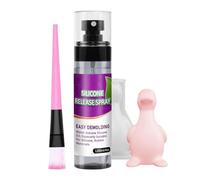 120ml Silicone Mold Release Spray, Resin Casting Release Agent With Brush