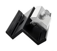 120Mm U Rail Kit Di Montaggio Solare Con Terminali E Guarnizioni, | Per moduli PV da 30/35 mm, kit di fissaggio per tetto, impianti fotovoltaici, argento/nero, 4 binari con morsetti (morsetti
