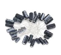 120pcs 12 value kit 1uF-470uF Electrolytic Capacitor Package 1UF 2.2UF 3.3UF 4.7UF 10UF 22UF 33UF 47UF 100UF 220UF EKFBQBGW