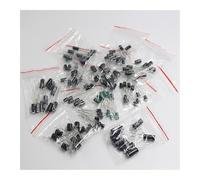 120pcs 12 value kit 1uF-470uF Electrolytic Capacitor Package kit 1UF 2.2UF 4.7UF 10UF 22UF 33UF 47UF 100UF 220UF EKFBQBGW(5kit)