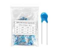 120Pcs 12 Values High Voltage Ceramic Capacitor Assortment Kit (100PF-10000PF) 2KV Capacitor Kit 22P 47P 100P 150P 220P ICXLPMC