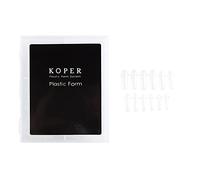 120Pcs Chiaro Chiodo Forme Copertura Completa Punte Finte Per Gel Estensione Stampo Acrilico Punte Artificiali Poly-estensione Gel Forme Unghie Piazza Corta