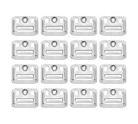 120Pcs Clip per Pannelli in Acciaio Inossidabile 40x30x0.4mm