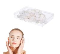 120PCS Compresse per maschera facciale Naturale Fai da Te in Cotone Panno di Cotone di Compressione Maschera Foglio Maschera DIY Monouso Maschere viso in Tessuto Skin Care Maschere