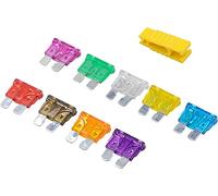 120pcs Mini Auto Fuse 2A/3A/5A/7.5A/10A/15A/20A/25A/30A/35A Amplifica con kit set di fusibili for lama assortimento