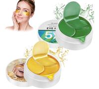120PCS Pach Occhi per Borse e Occhiaie Patch Coreani Eye Mask Migliori Sgonfia Donna Uomo Scure Anti Aging Under Augenpads Cerotti 24K Gold + Alga Patch Rimuovi Puffiness Rassoda la Pelle Degli Occhi