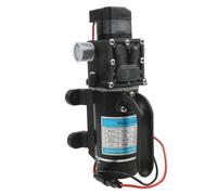 120W 10L / Min Film D'acqua Elettrico Ad Alta Pressione Micro Pompa Ad Acqua Nera For Spruzzatore D'acqua Da Giardino Agricolo Lavaggio Auto 12V 24V