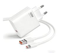 120W Caricatore Rapido Adattatore USB per Xiaomi,Caricatore Turbo con Cavo USB C 2m per Xiaomi 14 Ultra 14T 13T 13 12T 11T Pro,Redmi Note 13 12 11 11S Pro+ 5G,Mi 11 Ultra,Pad 6sPro