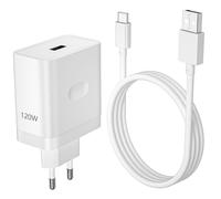 120W SUPER VOOC Caricatore Rapido con 8A Cavo USB C 1M per realme GT 6T 7 Pro GT NEO 3T, Caricatore Rapido Charge VOOC con Cavo Tipo C per OPPO Find X7 A5 X5 5G Reno11 10 Pro+, per OnePlus 13 Nord 4