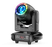 120W Teste Mobili Beam LED Palcoscenico Illuminazione, 6 Prisma Luci Discoteca Striscia Luminosa Dinamica Luce Stroboscopica 8 Gobo 8 Colori per DJ Feste Show Club Halloween