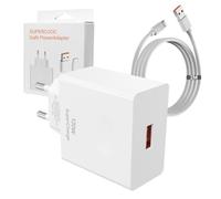 120W USB C Caricatore Caricabatterie per H-uawei H-onor con 2M 6A Cavo | per Mate 70/60/50/40/30, Pura Nova Serie,H-onor Magic 7 Pro/6 Lite,100/200/400,Tipo C Rapido Carica,Spina Ricarica Adattatore