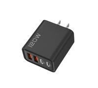 120W USB Type C Charger 4 Port Fast Charging Phone Adapter for Quick Charge Wall Charger US PLUG