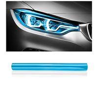 120x30cm Tagliabile & Allungabile Pellicola Fari Auto,Autoadesivo Pellicola Oscurante Fari Auto Decorazioni Auto,Pellicola per Fari Auto Accessori Auto per Auto SUV Camion (Blu)
