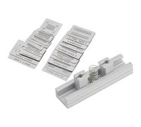 121420 pezzi per BGA Memory Steel Mesh Stencil Set con Lega di Alluminio Staffa di Riscaldamento Diretto per BGA78 Piantare Palla e Riparazione Multi Chip (Supporto riscaldato)