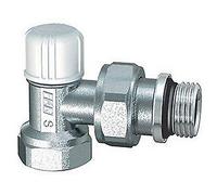 1215 12 1/2" Detentore a squadra cromato attacco tubo ferro FAR