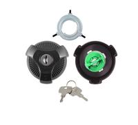 Farmà Srl Tappo serbatoio carburante per Piaggio Ape P50 metallo 2705866 Nero
