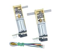 1218-N20 DC Encoder singolo albero motoriduttore 3V6V12V 1Pcs(12V53RPM)