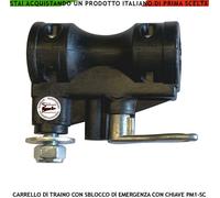 121881 BARILOTTO TRAINO MOTORE SV-MBS PM1 SC CANCELLO BATTENTE COMPLETO CHIAVE