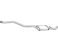 122 CV SILENZIATORE CENTRALE PER BMW 1 E87 118d KW 90 CV 122