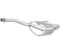 BOSAL 278-433 Marmitta