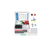 122 Pcs Organic Chemistry Molecular Model Student and Teacher Kit, Molecular Model Set for Inorganic & Organic Chemistry - 59 Atoms & 62 Links & 1