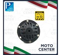 122232 CLACSON NERO 6V CA PIAGGIO PER CIAO SI BRAVO GRILLO BOSS 50 ORIGINALE