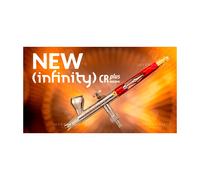 122233 Aerografo Infinity CR Plus 2024 0,25 + 0,44mm + Pulitore Omaggio